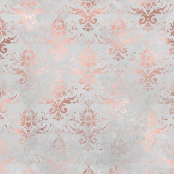 Waterafstotend polyester TD/NS bedrukt Glamour grijs met roze