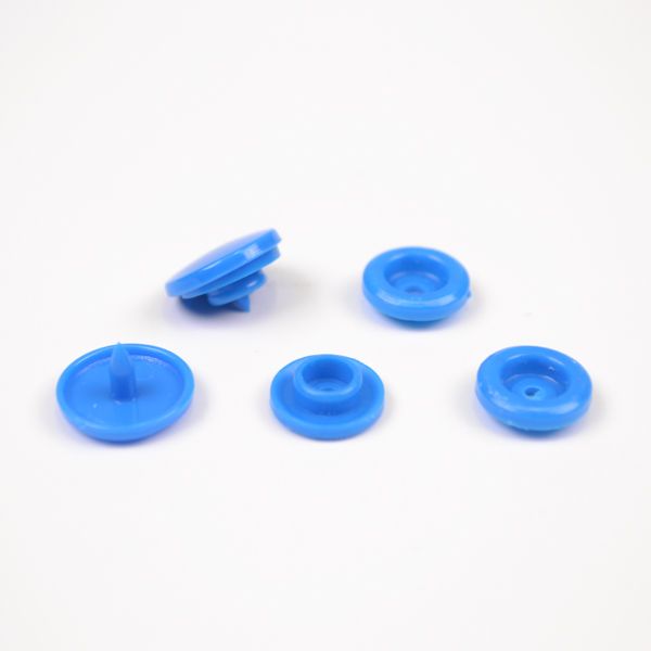 Drukknopen 10mm pruisisch blauw - set 20 stuks