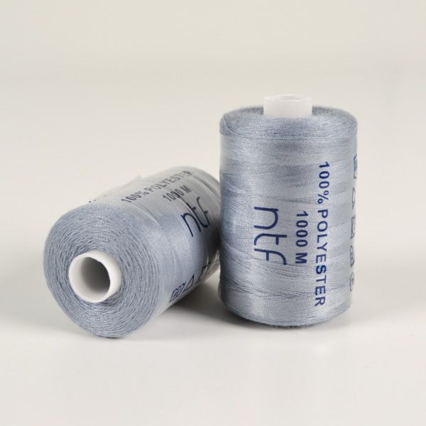 Polyester naaigaren NTF 1000 grijsblauw