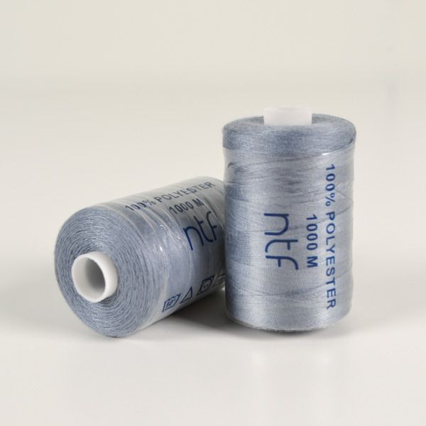 Polyester naaigaren NTF 1000 grijs