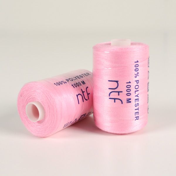 Polyester naaigaren NTF 1000 roze