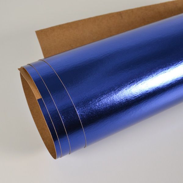 Kraftpapier wasbaar Max blauw 50x150cm