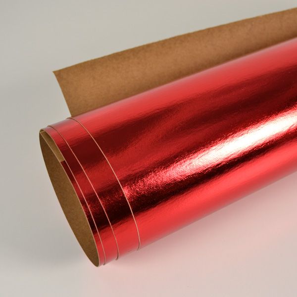 Kraftpapier wasbaar Max rood 50x150cm