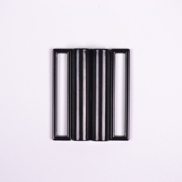 Metalen riemgesp 40 mm mat zwart