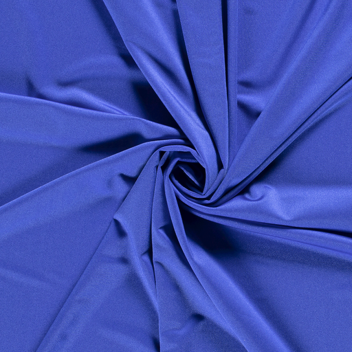 Stoffen voor badmode en fitness kleding kobaltblauw 
