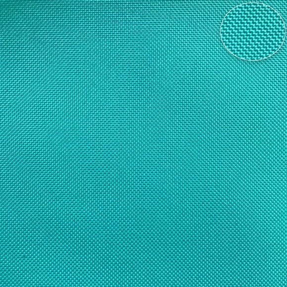 Waterafstotend polyester bos turquoise