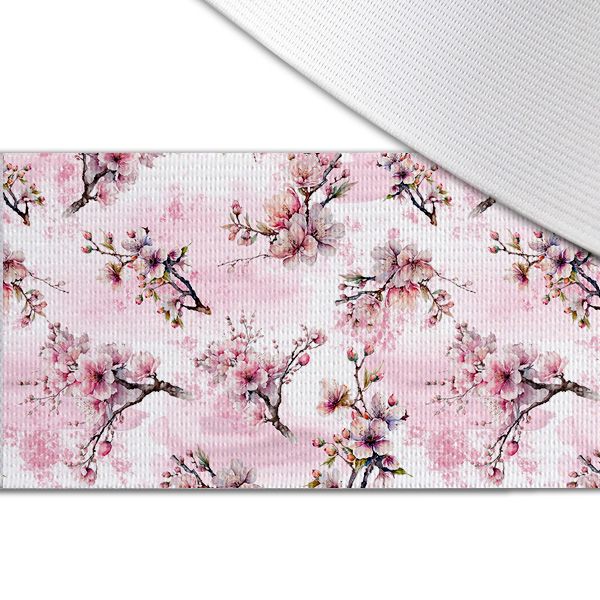 Paneel mat patroon M chiffon zijde kimono sakura bloemen