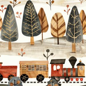 Tricot / Jersey Takoy houten trein