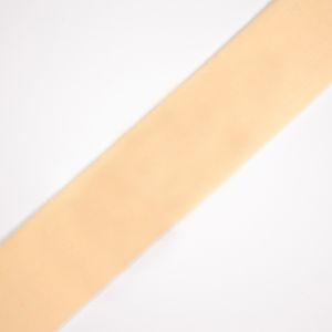 2de keus - Fluwelen elastiek band  4 cm ecru