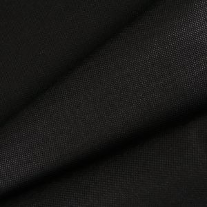 2de keus - Látka netkaná textília farba čierna