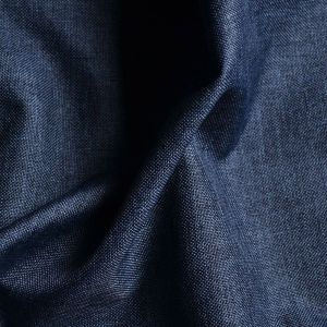 Waterafstotend polyester donkerblauw melange