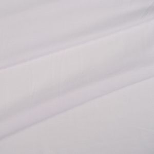 Polyester Tricot / Jersey voor t-shirts wit