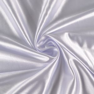 Glanzende stof voor badmode en fitness kleding wit