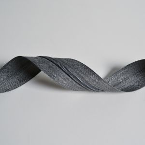 Spiraalrits TKY per meter #3 mm grijs zonder schuiver