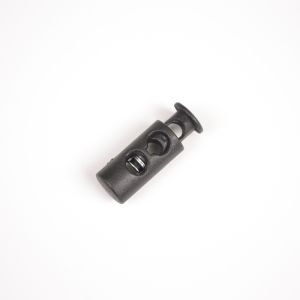 Koordstopper 5 mm zwart - set 10 stuks