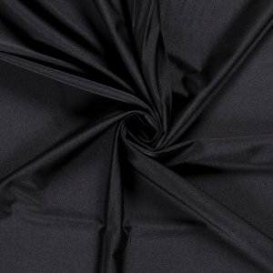 Stoffen voor badmode en fitness kleding zwart 