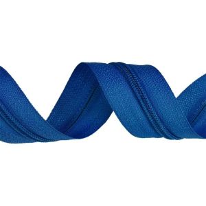 Spiraalrits per meter #3 mm blauw zonder schuiver