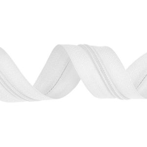 Spiraalrits per meter #3 mm wit zonder schuiver